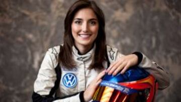 Tatiana Calderón, piloto colombiana de 22 años.