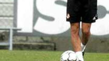 Raúl, jugador del Real Madrid.