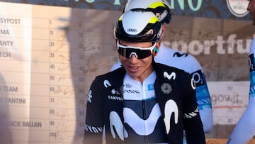 Einer Rubio, corredor del Movistar Team.