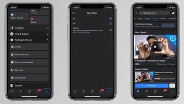 Facebook | Cómo activar el modo oscuro en la app de iOS y Android