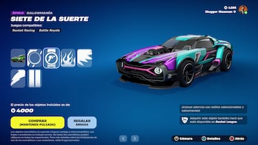 Rocket Racing llega a Fortnite: así es el nuevo modo de juego de Rocket League