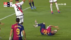 La acción que ningún culé entiende: reclaman penalti a Olmo por esto a los 20″ de debutar