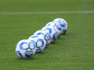 Official Balls Voit during the 9th round match between Guadalajara and Toluca as part of the Liga BBVA MX, Torneo Apertura 2025 at Akron Stadium, on September 20, 2025 in Guadalajara, Jalisco, Mexico.