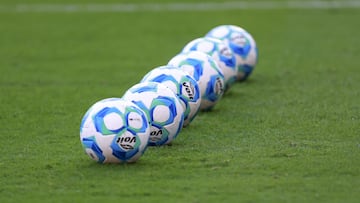 Official Balls Voit during the 9th round match between Guadalajara and Toluca as part of the Liga BBVA MX, Torneo Apertura 2025 at Akron Stadium, on September 20, 2025 in Guadalajara, Jalisco, Mexico.