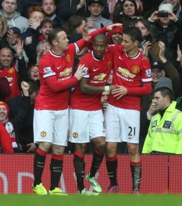 Las postales del clásico de Manchester