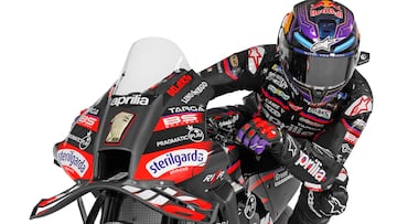 16/01/25 MOTOCICLISMO MOTOGP TEMPORADA 2025 EQUIPO APRILIA NUEVA MOTO JORGE MARTIN
