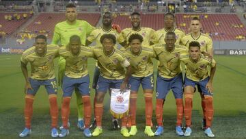 Selecci&oacute;n Colombia empata con Venezuela en Tampa.