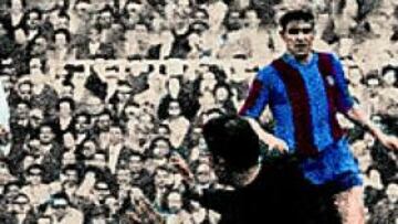 <b>TEMIDO. </b>Di Stéfano fue una auténtica pesadilla para los barcelonistas. La Saeta le marcó un total de 18 goles al Barça.