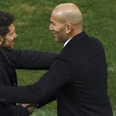 Zidane aprendió la lección: así le ganó el partido a Simeone