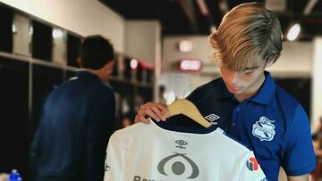 Emiliano Garc&iacute;a Escudero debuta con primer equipo de Puebla