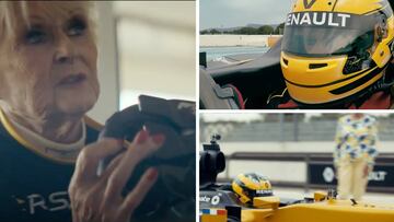 ¿Heroínas con capa? ¡Mejor con mono! ¡Monta un F1 con 79 años!