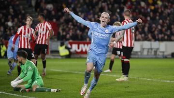 Brentford 0-1 Manchester City, Premier League: resumen, goles y resultado