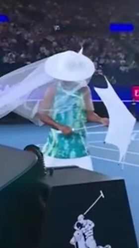 Naomi Osaka quedó en la historia del tenis con esta escena en el Abierto de Australia: nunca antes pasó