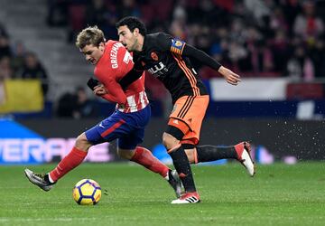 Daniel Parejo y Antoine Griezmann