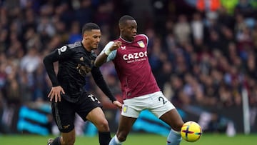 Jhon Jáder Durán lo intenta, pero Aston Villa cae ante Arsenal