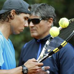 "Sé lo que le pasa a Rafa Nadal, no sé si me interesa contarlo"