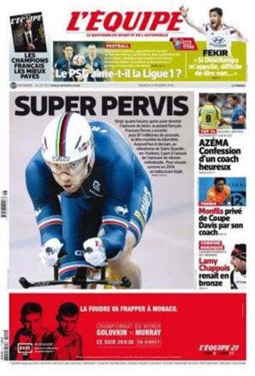 Portadas de la prensa deportiva