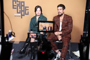 29/10/24 ENTREVISTA CON MARIO CASAS Y ANNA CASTILLO PROTAGONISTAS DE ESCAPE SU ULTIMA PELICULA DIRIGIDA POR RODRIGO CORTES

