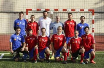 Equipo de fútbol 5.