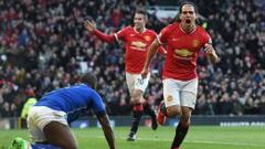 Gol de Falcao, el "Tigre" marca el segundo para Manchester