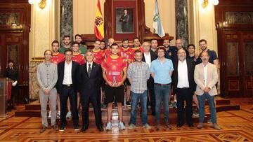 Presentaci&oacute;n de la Selecci&oacute;n Espa&ntilde;ola que competir&aacute; a partir de este s&aacute;bado en el Europeo. 