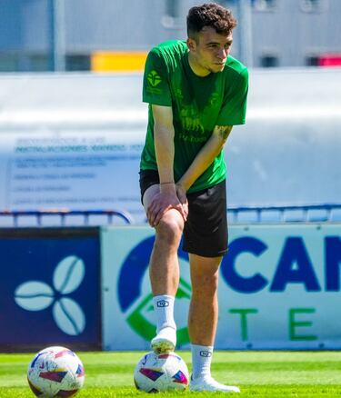 Alineación posible del Racing contra el Mirandés en El Sardinero