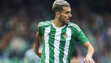 Dani Ceballos, jugador del Betis