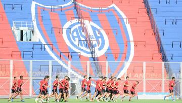 Almirón prepara a San Lorenzo con cambios obligados