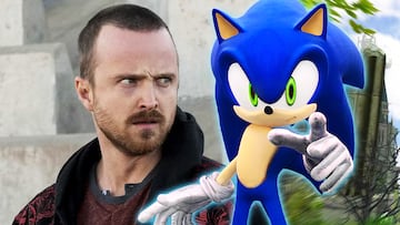 aaron paul jesse pinkman breaking bad sonic the hedgehog sega