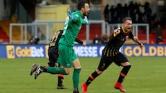 Benevento finally get off the mark with draw against Milan