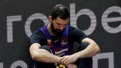 Nikola Mirotic, afectado por el COVID, baja importante en el Bar&ccedil;a.