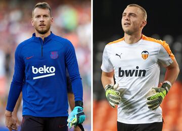 Neto –FC Barcelona (35 millones de euros), Cillessen –Valencia (35 millones de euros)