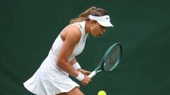 Paula Badosa, en Wimbledon.