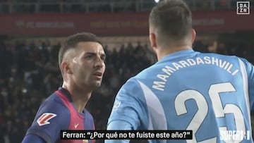 Ferrán, a Mamardashvili: “¿Por qué no te fuiste este año?”