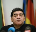 Maradona apoya a Al Hussein para destronar a Blatter