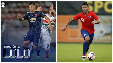 Lorenzo Reyes llegó al CDA a despedirse del plantel de la U