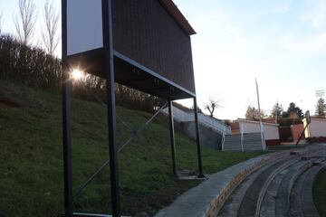 As¨ª son las instalaciones del Unionistas de Salamanca C.F, pr¨®ximo rival del Real Madrid en Copa del Rey.