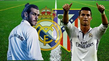 Cristiano y Bale: la cara y la cruz contra el Atlético