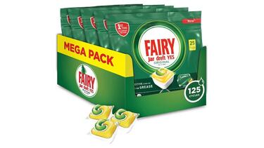 Limpia tu vajilla con las cápsulas Fairy Original Todo en 1, un éxito en Amazon con 8.000 valoraciones