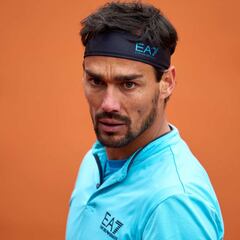 Fognini se defiende: "No insulté a nadie, te lo juro por mis hijos"