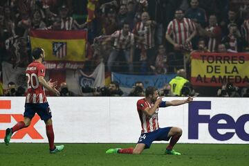 0-3. Gabi celebró el tercer gol.