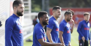 Simeone, de enhorabuena: Felipe ya se entrena con el grupo