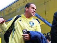 Andre Soares Jardine head coach of America during the round of 16 second leg match between America and Philadelphia Union as part of the CONCACAF Champions Cup 2026, at Ciudad de los Deportes Stadium, on March 18, 2026 in Mexico City, Mexico.