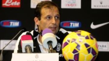 Massimiliano Allegri, t&eacute;cnico de la Juventus.