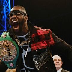 Deontay Wilder apologises for punching mascot on live TV