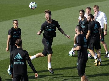 El Madrid prepara el partido en Mendizorroza