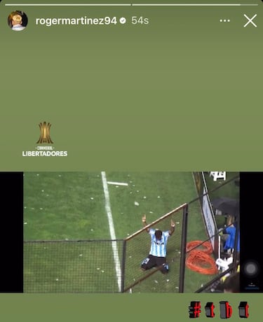 Roger Martínez le hace “ojitos” al Racing de Argentina