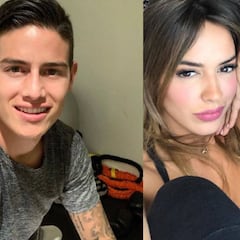 Coqueteos de James Rodríguez y Shannon de Lima en redes