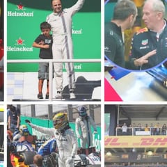 GP Abu Dhabi 2017: dos batallas, tres despedidas y un récord