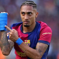 Ironía de Raphinha con el XI FIFPro